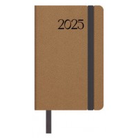 AGENDA 2025 MANHATAN SEMANA VISTA BOLSILLO 8,5 X 13 CM COLOR CAMEL DOHE 12872 - 25 (Espera 4 dias)